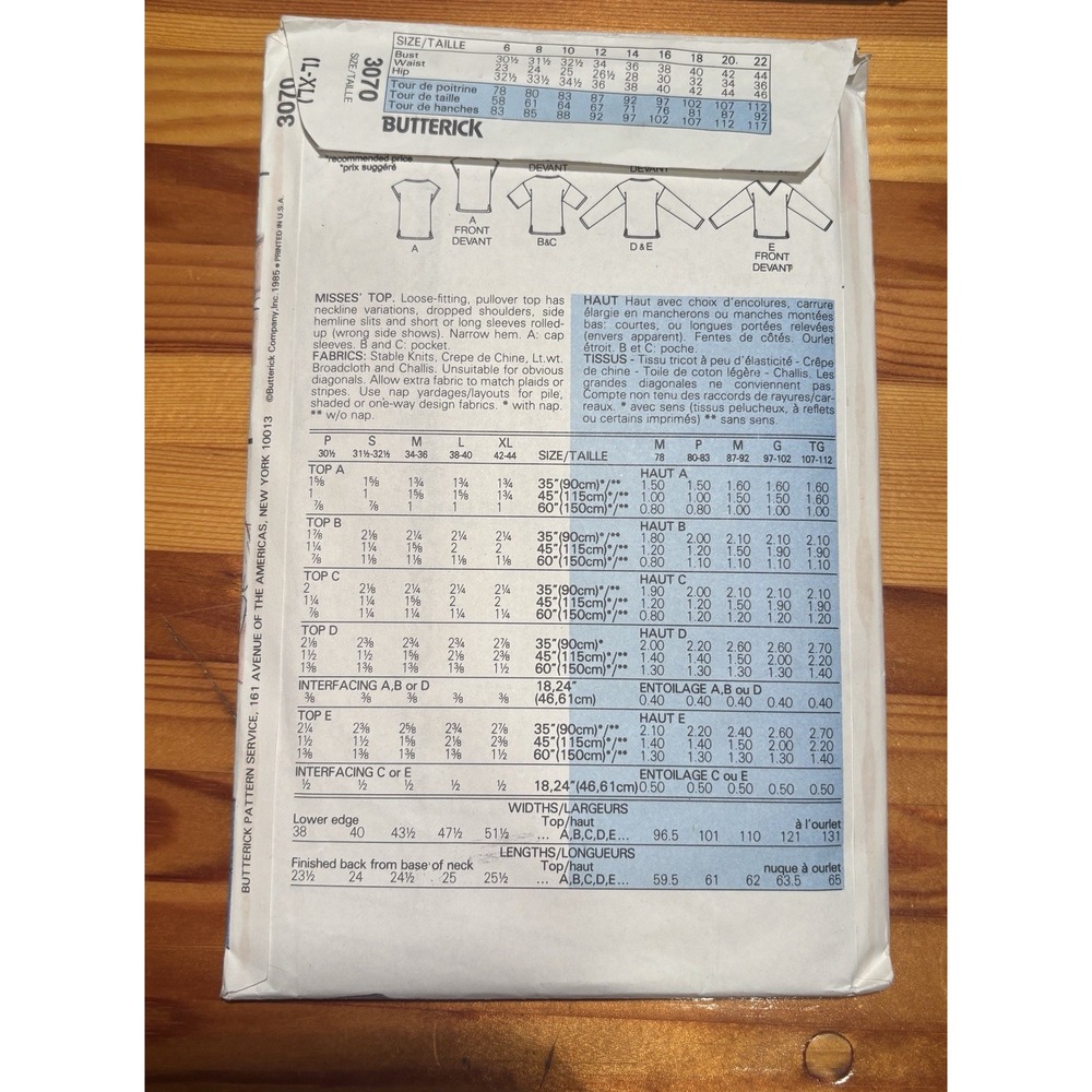 Vintage 1980s Sewing Patterns Lot of 5 - McCall's, Simplicity, Butterick - Retro - Picture 4 of 10